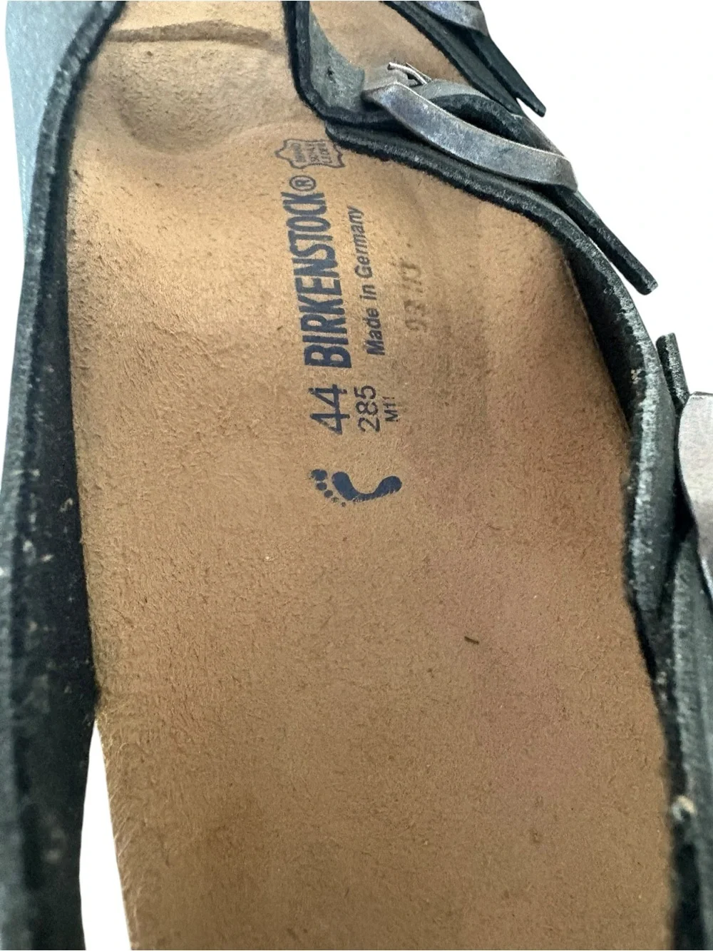 Birkenstock Milano Black Triple-Buckle Sandals men’s Size 44 / US 11 NEW